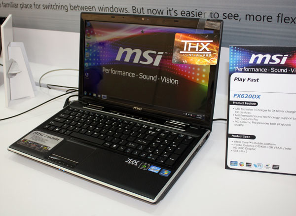 MSI FX620DX al Computex 2011