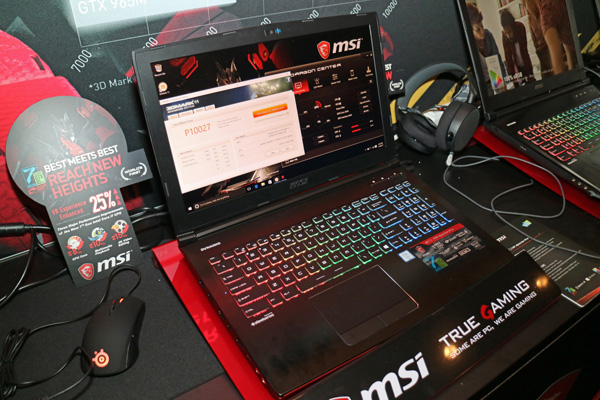 MSI GE62VR