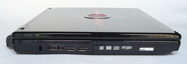 MSI GX600 sinistra