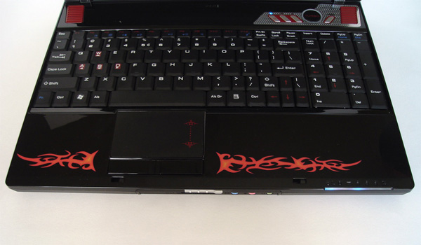 MSI GX600 tastiera