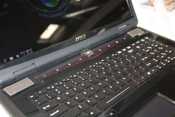 MSI GX780R tastiera