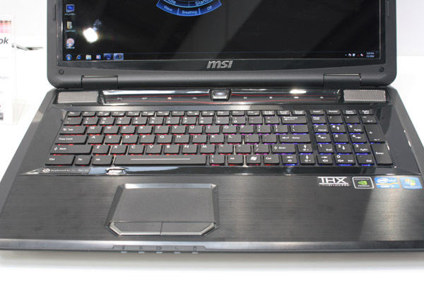 MSI GX780R tastiera retroilluminata