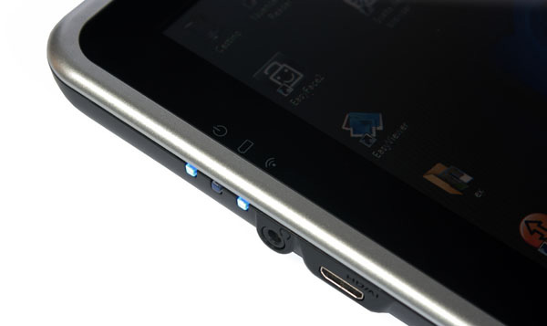 LED d'indicazione sul tablet MSI