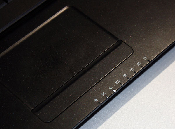 MSI X-Slim X340 touchpad