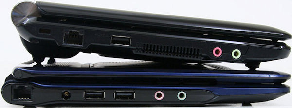 Acer Aspire One 751H vs Gateway LT3103u