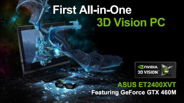Nvidia GeForce 400M su all-in-one Asus
