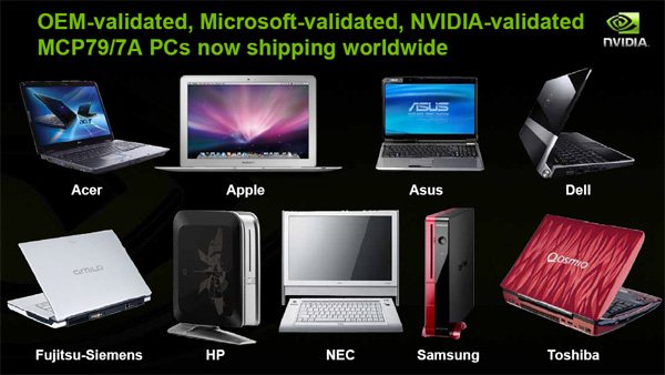 Notebook e netbook Nvidia Ion