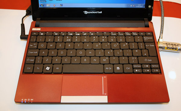 Packard Bell dot s tastiera