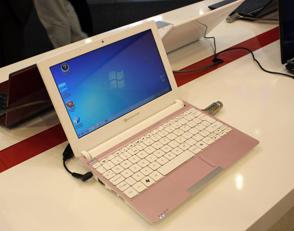 Packard Bell dot s rosa