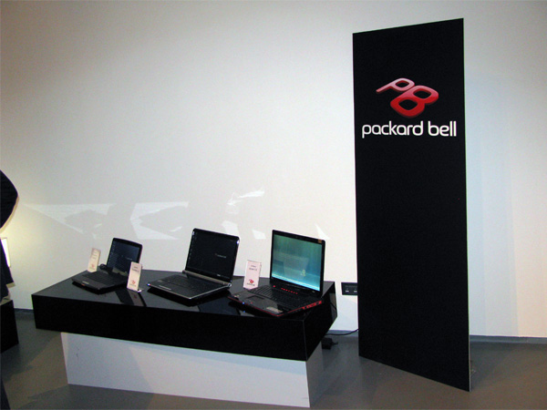 Notebook Packard Bell a PuREDesire