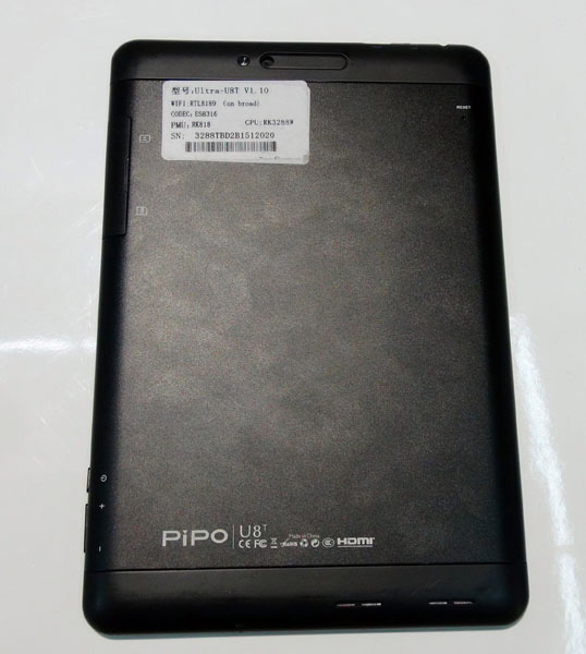 PiPO UT8 con Windows 10 Mobile
