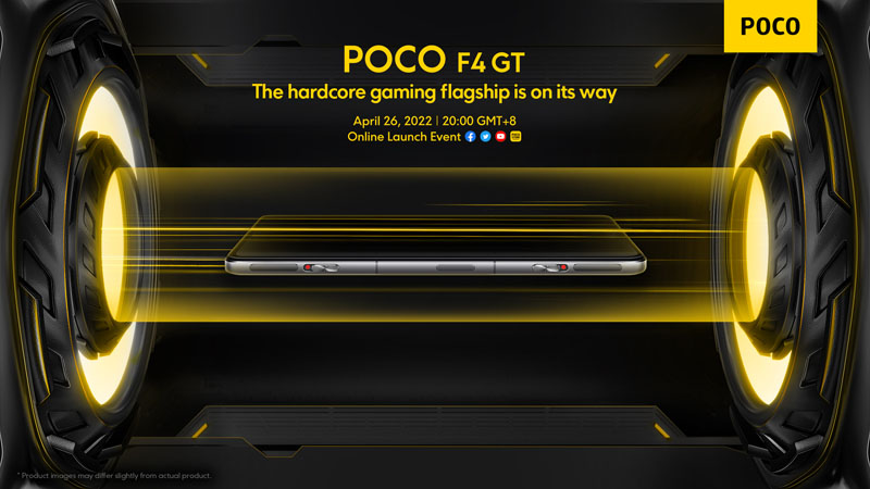 POCO F4 GT teaser