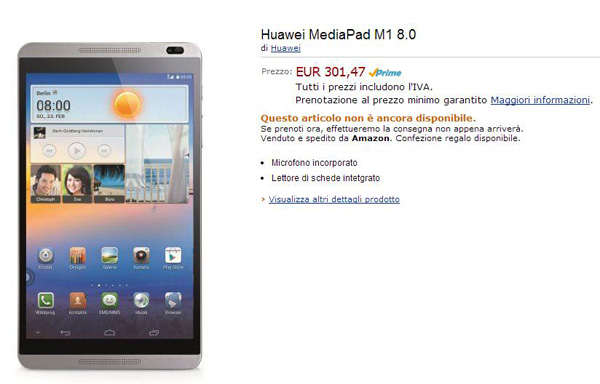 Huawei Mediapad M1