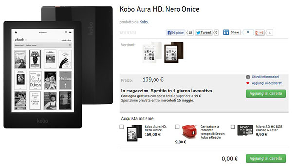 Kobo Aura HD