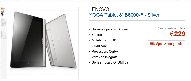 Lenovo Yoga Tablet 8