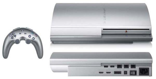 Sony PlayStation 3. Fronte/retro e controller