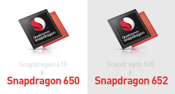 Qualcomm Snapdragon 650 e 652 