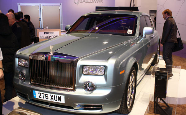La Rolls Royce Phantom elettrica