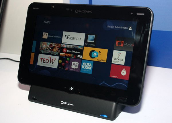 Il tablet Qualcomm MDP con Windows RT e processore Snapdragon S4 dual-core