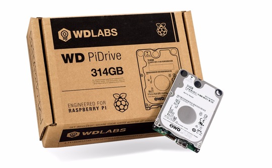 WD PiDrive 314GB 