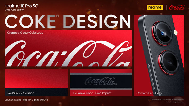 realme 10 Pro 5G Coca-Cola Edition 
