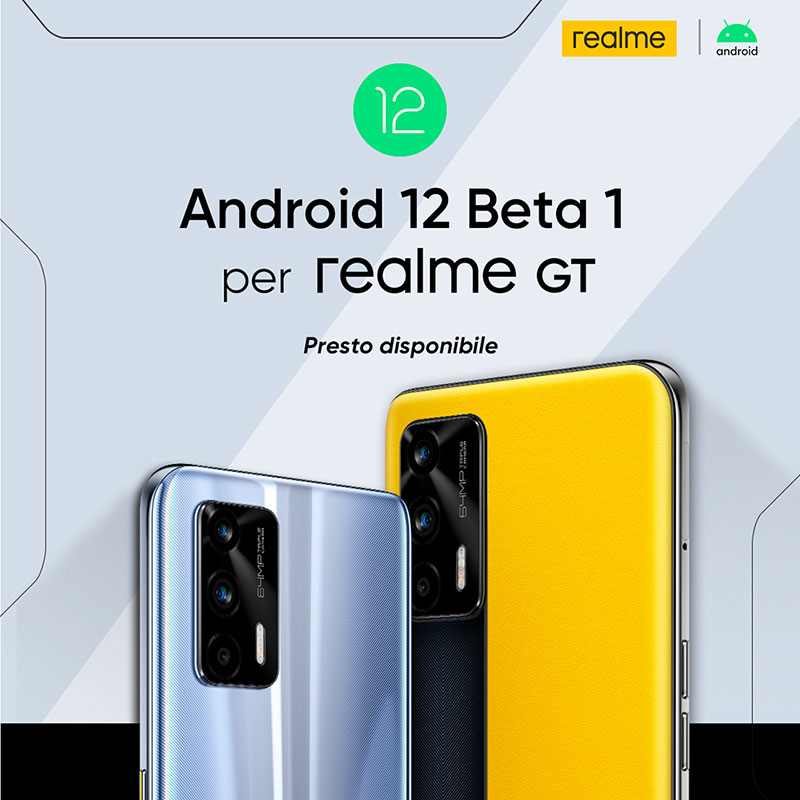 realme GT con Android 12