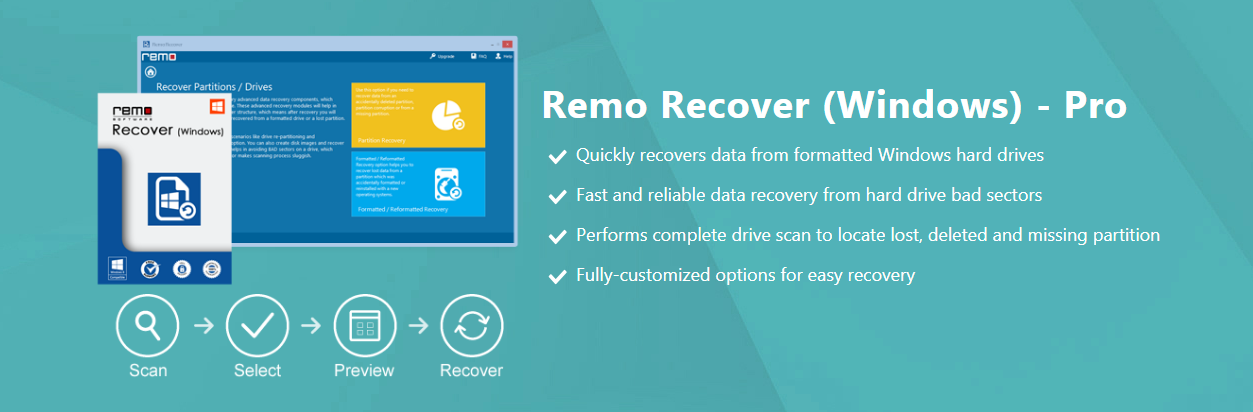 Remo Recover Windows Pro