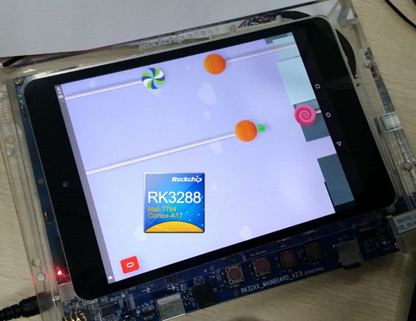 Tablet Rockchip RK3288 con Android Lollipop