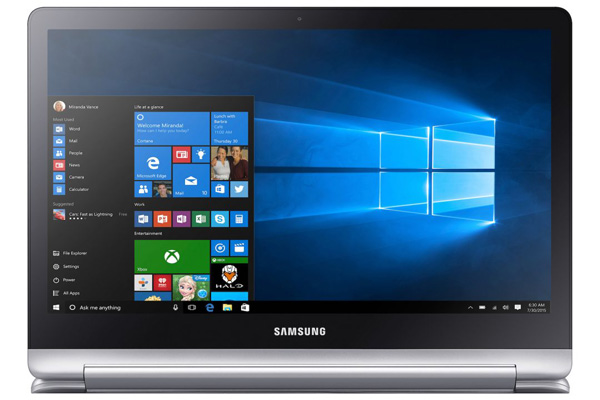 Samsung Notebook 7 Split