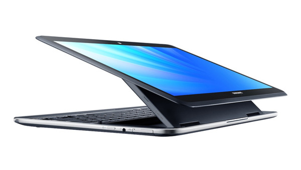 Samsung ATIV Q nel passaggio da floating mode a tablet mode