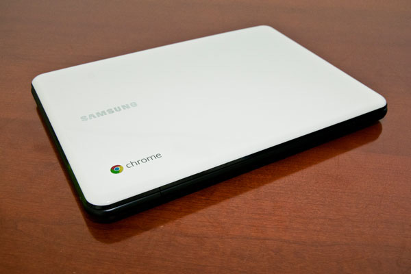 Cover bianca del chromebook Samsung
