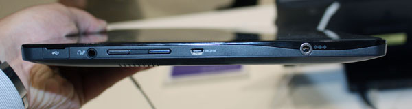 Samsung Serie 7 Slate PC profilo
