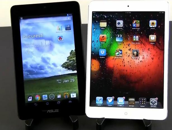 ASUS MeMo Pad vs iPad Mini