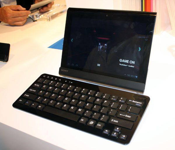 Sony Tablet S con tastiera