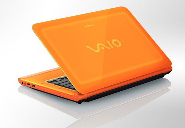 Sony VAIO CA1 arancione