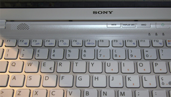 Sony Vaio CW1 tastiera