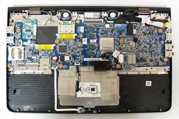 La motherboard del chromebook Sony VAIO