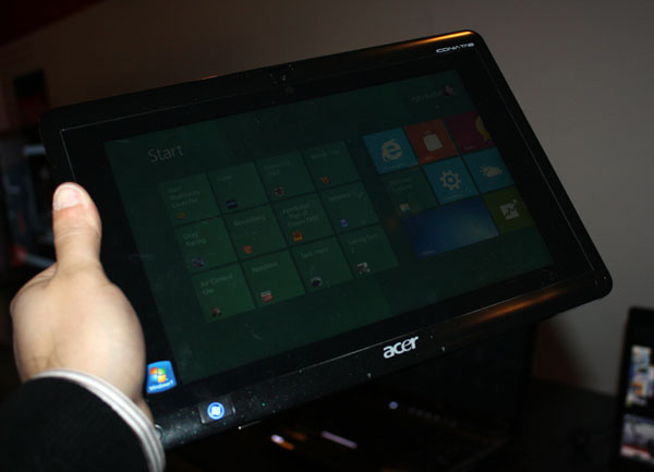 Acer Iconia Tab W500 con Windows 8