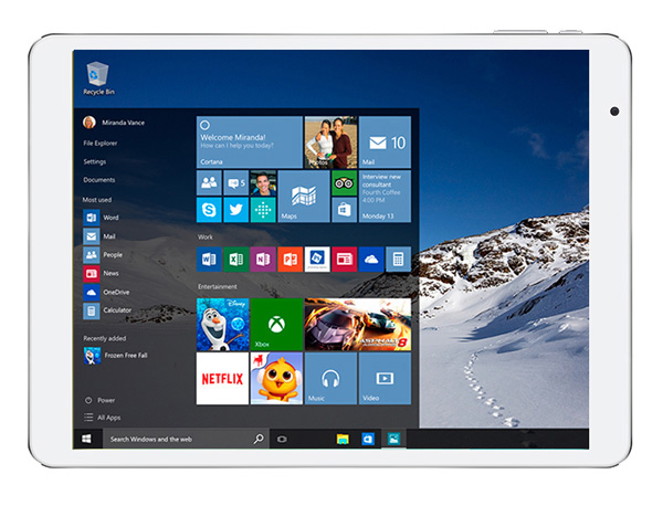 Teclast X98 Pro ha Windows 10 preinstallato