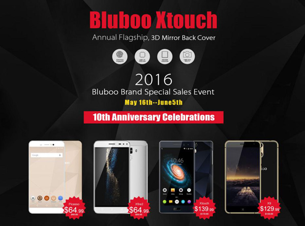 "Bluboo 10th Anniversary"