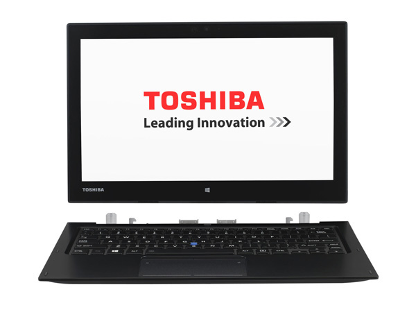 Toshiba Portégé Z20t può essere utilizzato in modalità tablet standalone o con la tastiera dock