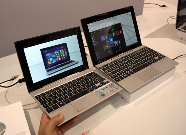 Toshiba Satellite Click 10 vs Click Mini