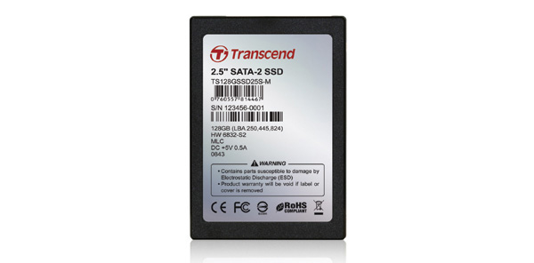 SSD Transcend da 128GB ad alta velocità