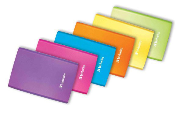 Verbatim hard disk colorati USB 3.0