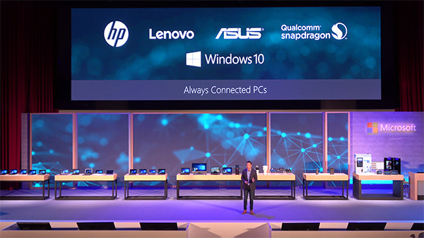 HP, Lenovo ed ASUS sono i primi tre produttori che presenteranno notebook always connected con piattaforma Qualcomm