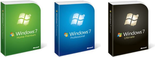 Windows 7 confezioni