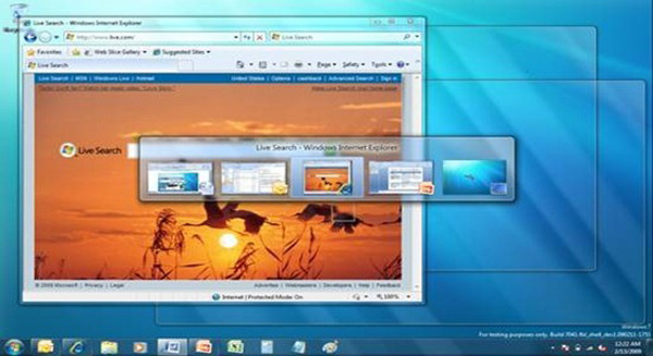 Windows 7 RC screenshot
