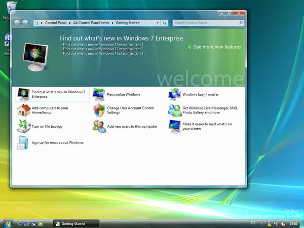 Windows 7 sceenshot