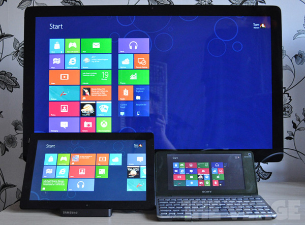 Windows 8 multi monitor