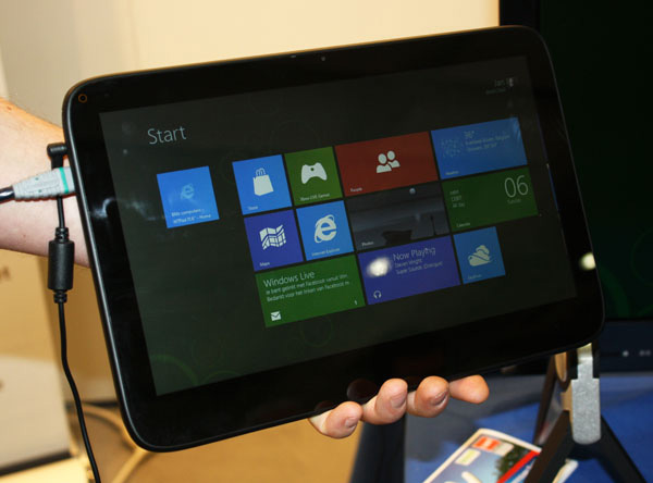 Windows 8 Consumer Preview su tablet